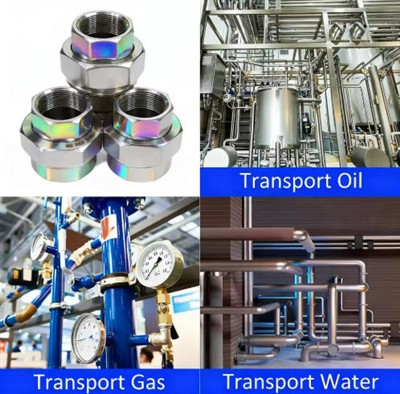 Gjenget union i smidd rustfritt stål|3000LB ASME B16.11